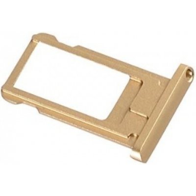 Rámeček / šuplík na Nano SIM pro Apple iPad Air 2 - zlatý - kvalita A+, zlatá