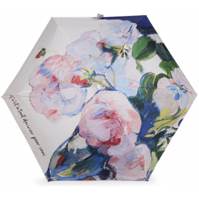 Dámský mini skládací deštník 1 bílý – Zboží Mobilmania