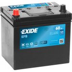 Exide Start-Stop EFB 12V 60Ah 520A EL604 – Hledejceny.cz