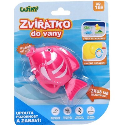 wiky RYBA natahovací do vany růžová – Sleviste.cz