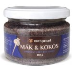 Nutspread kokosovo makové Máslo 250 g – Zboží Dáma