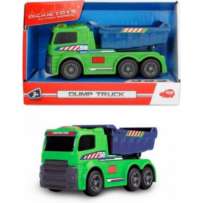 Dickie Action Series Dump Truck 15 cm světlo zvuk – Zboží Mobilmania