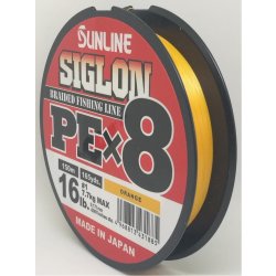 SUNLINE šňůra SIGLON PEx8 OR 150m 0,209mm 25lb