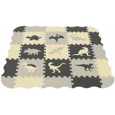 Kruzzel 25785 Kontrastní pěnové puzzle 30,5 x 30,5 cm 35 dílků – Zboží Dáma