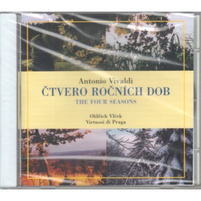 Antonio Vivaldi - Čtvero ročních dob CD – Zboží Mobilmania