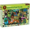 Puzzle Mudpuppy Search & Find Rainforest 64 dílků