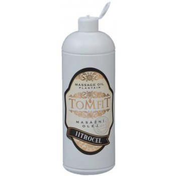 Tomfit masážní olej jitrocel 1000 ml