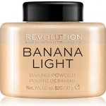 make-up Revolution Loose Baking Powder Banana Light Transparentní pudr 32,0 g – Hledejceny.cz