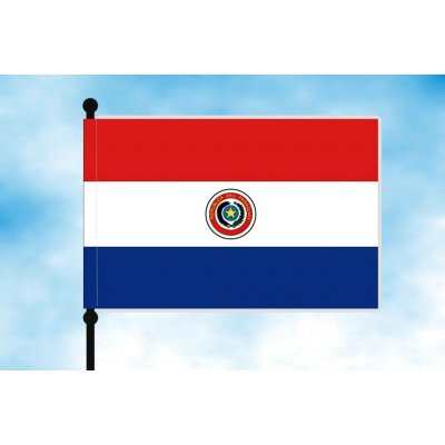 LIBEA, s.r.o. Paraguay stolní vlaječka Uchycení: Dutinka (pro nasunutí) – Hledejceny.cz