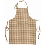 IB LAURSEN Zástěra Brown Check hnědá – Zboží Mobilmania