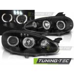 PŘEDNÍ SVĚTLOMETY, SVĚTLA, LAMPY MAZDA MX5, 2001-2005, ANGEL EYES BLACK