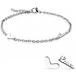 Steel Edge Řetízky na nohu 278-ST – Zboží Mobilmania