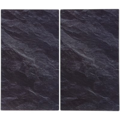 SILVERCREST Skleněná krycí deska na varnou desku, 2 ks (břidlice) – Zboží Mobilmania