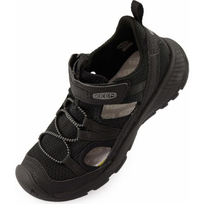Keen Jr Motozoa Sandal Black/Alloy – Zboží Mobilmania