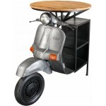 Interior DE Scooter BAR43596 115 cm masiv mango – Zboží Mobilmania