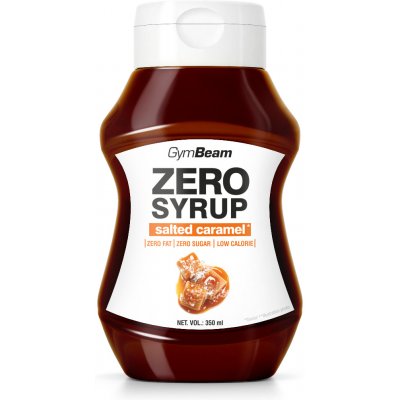 GymBeam ZERO SIRUP slaný karamel 350 ml – Zboží Dáma