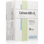 Generica Calcium 600+D3 30 tablet – Hledejceny.cz