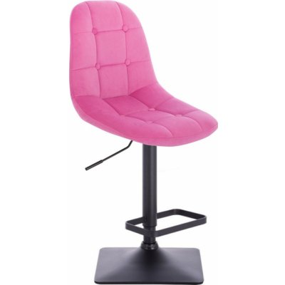 LuxuryForm SAMSON Velur na černé hranaté podstavě / růžová – Zboží Dáma