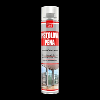 Den Braven Pistolová pěna Silver line pistolová dóza 750 ml – HobbyKompas.cz