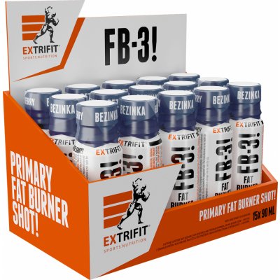 Extrifit FB-3! Fat Burner Shot 1350 ml – Zboží Mobilmania