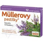 Dr. Müller Müllerovy pastilky se šalvějí a vitaminem C 12 pastilek – Hledejceny.cz