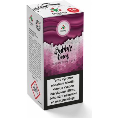 Dekang Menthol Bubble Gum 10 ml 18 mg – Hledejceny.cz