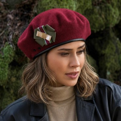 Krumlovanka dámský baret W-0080/144 vínový – Hledejceny.cz