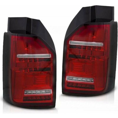 Zadní LED světla, světlomety, lampy VW T6, 2015-2019, LED BAR, SEQ, OEM BULB, bílo-červené – Hledejceny.cz