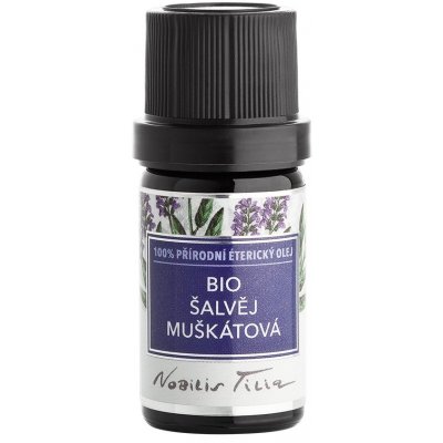 Nobilis Tilia Éterický olej bio Šalvěj muškátová 5 ml – Hledejceny.cz