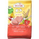 FruchtBar BIO Ovesné sušenky s ovocem 100 g – Sleviste.cz