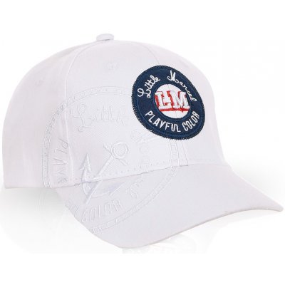 Little Marcel Playful Chlapecká kšiltovka bílá – Zbozi.Blesk.cz