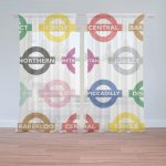 Záclony Metro: 2 ks - 150x250 cm - Sablio – Hledejceny.cz
