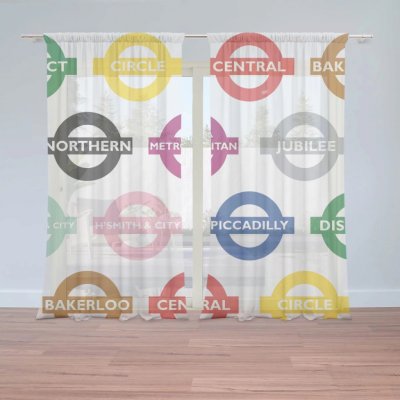 Záclony Metro: 2 ks - 150x250 cm - Sablio – Hledejceny.cz