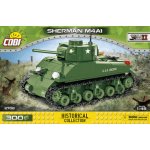 COBI 2708 World War II Americký tank Sherman M4A1 – Zbozi.Blesk.cz