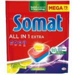 Somat All in 1 Extra Lemon & Lime tablety myčky na nádobí 75 ks 1245 g – Sleviste.cz