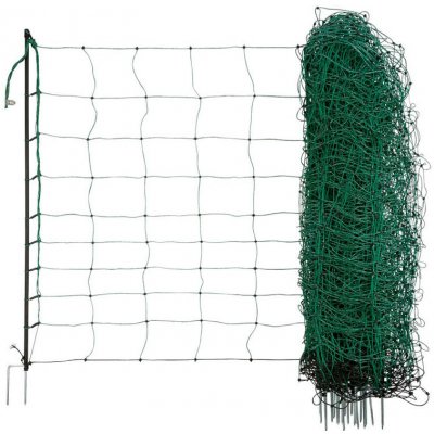 Síť pro elektrický ohradník pro ovce KERBL 27266 OVINET, 90 cm x 50 m / 2 hroty, zelená – Sleviste.cz