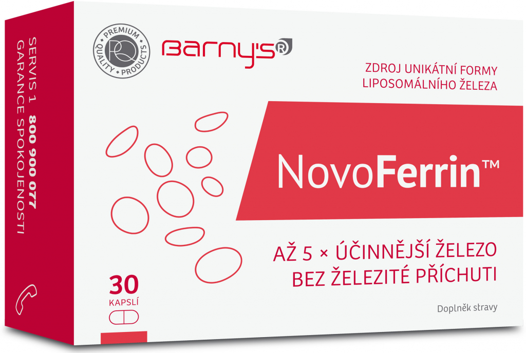Barny`s NovoFerrin 30 kapslí od 147 Kč - Heureka.cz