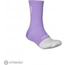 POC Cyklo ponožky Flair Sock Mid Purple Amethyst / Hydrogen White