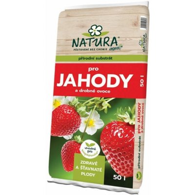 Agro CS Natura Substrát pro jahody a drobné ovoce 50 l – Zboží Mobilmania