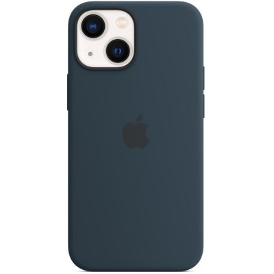 Apple iPhone 13 mini Silicone Case with MagSafe Abyss Blue MM213ZM/A – Zboží Živě