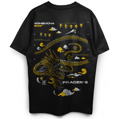 Prager's Black Edition T-Shirt – Zboží Dáma