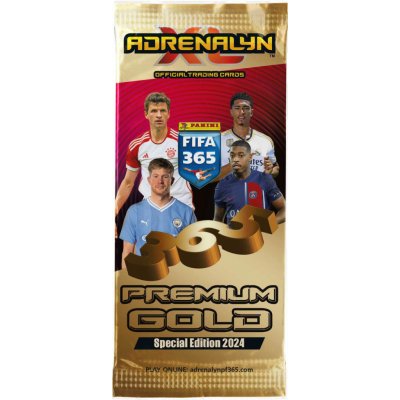 PANINI FIFA 365 23/24 Premium Gold 14ks Adrenalyn XL booster – Zboží Mobilmania