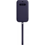 Apple iPhone 12 Pro Max Leather Sleeve with MagSafe Deep Violet MK0D3ZM/A – Hledejceny.cz