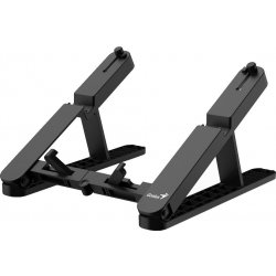 Genius G-Stand M200 Podstavec, pro notebooky, 10–17", nastavitelný, skládací, nosnost 10kg, černý 31250020400