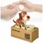 Pokladnička psí hnědá – Zboží Mobilmania