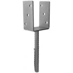 Kotevní patka HPM TEC U2 Rozměry: 81x80x4 mm (16x250 mm) – Hledejceny.cz