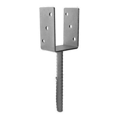 Kotevní patka HPM TEC U2 Rozměry: 81x80x4 mm (16x250 mm) – Hledejceny.cz