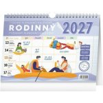 Notique týdenní rodinný plánovací s háčkem 30 × 21 cm 2027 – Sleviste.cz