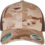 Flexfit Retro Trucker Multicam arid/brown – Zboží Dáma