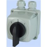 Elektromet Vačkový spínač 2-0-1 3P 25A v krytu IP65, obloukový, E25-73 952573 – Hledejceny.cz